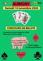 Concours de Belote Aubigny (85)