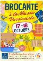Brocante de la maison paroissiale