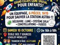 Grand Escape Game spatial - Choloy-Ménillot