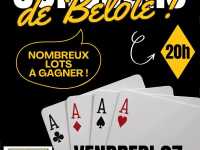 Concours annuel de belote