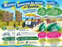 Ramassage de déchets en rosalie