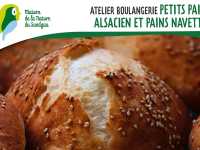 Atelier boulangerie - Petits pains alsaciens et pains navettes