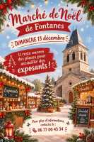 Marché de noël à Fontanes