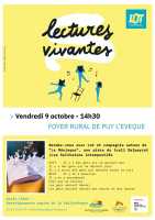 Lectures vivantes - Bal à Lire « Le Menisque »