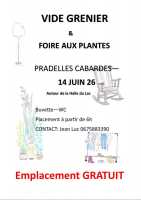 Vide grenier et foire aux plantes