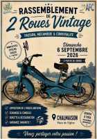 Rassemblement de 2 roues Vintage