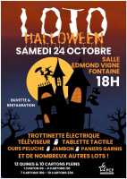 LOTO Haloween 24 Octobre 2026 18H Fontaine (38)