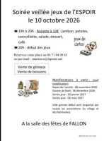 Soirée veillée jeux