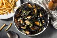 Repas moules-frites