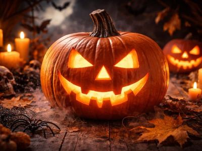 Défilé costumé des enfants pour Halloween à Ribeauvillé