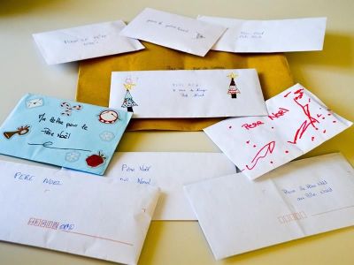 La boîte aux lettres de Noël à Cernay