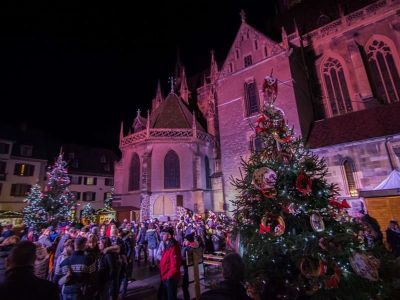 Inauguration du Marché de Noël à Thann