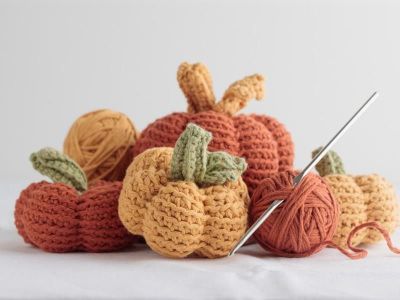 Atelier crochet citrouille à Thann