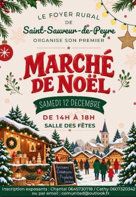 Marché de noël de saint-sauveur-de-peyre à Aumont-Aubrac