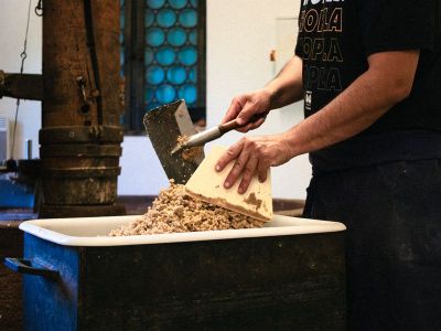 Visite de l'huilerie artisanale à Storckensohn