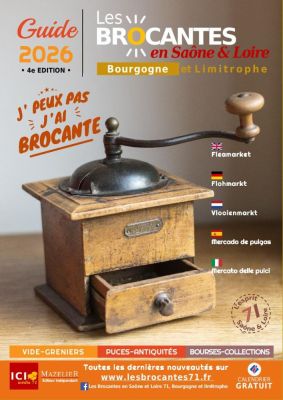 Foire à la brocante et à l'artisanat à Autun