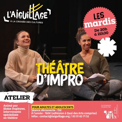 Atelier Théâtre d'Impro à Polisot