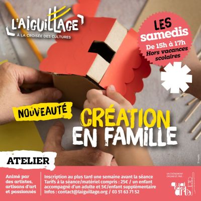 Atelier création en famille à Polisot