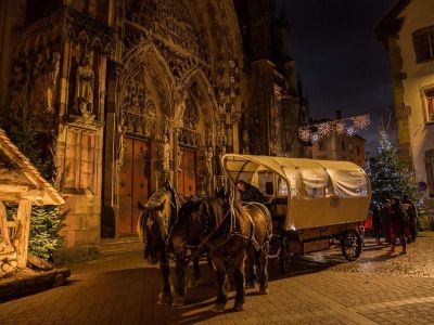 Balades en calèche de Noël à Thann
