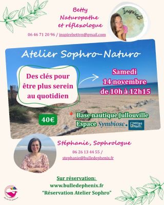Atelier Sophro-Naturo : des clés pour être plus serein au quotidien à Jullouville
