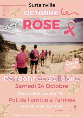 Randonnée solidaire à Surtainville