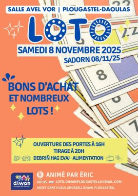 Loto Skol Diwan Plougastell 2025 à Plougastel-Daoulas