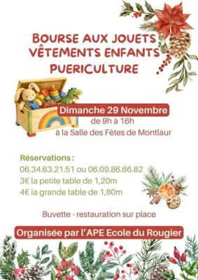 Bourse aux jouets et puériculture à Montlaur