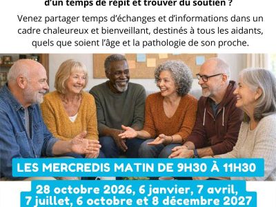 Allez mieux à deux ! Groupe de parole aidants à Dannemarie