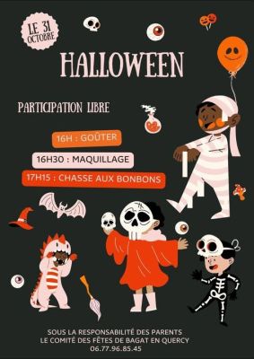 Halloween Party à Bagat-en-Quercy à Saint-Daunès