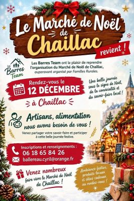 Marché de Noël à Chaillac