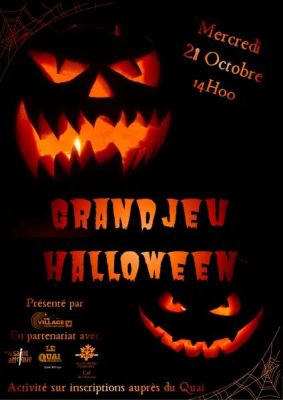 Halloween s'invite au Quai avec l'école The village à Saint-Affrique