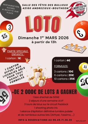 LOTO ABLS Basket à Andrézieux-Bouthéon
