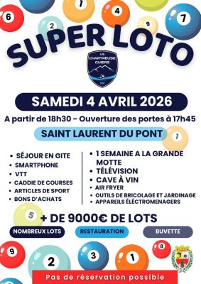 Super loto à Saint-Laurent-du-Pont