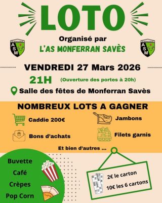 LOTO de l'ASM à Monferran-Savès