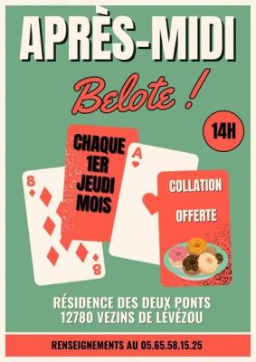 Belote à Vézins-de-Lévézou