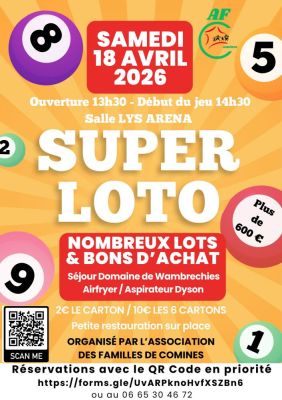 Super loto à Comines