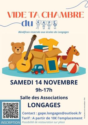 Vide ta chambre à Longages