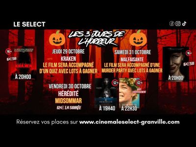 Halloween 2026 : Les 3 jours de l'horreur à Granville