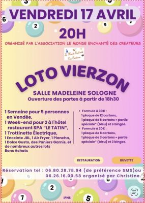 Loto à Vierzon