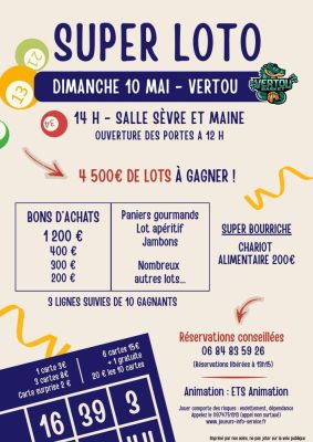 Super loto de Vertou Basket
