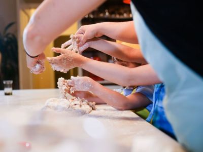 Atelier gâche à Lingreville