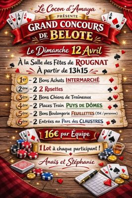 Belote à Rougnat