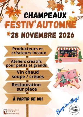Design Fashion Week : Festiv'automne à Champeaux