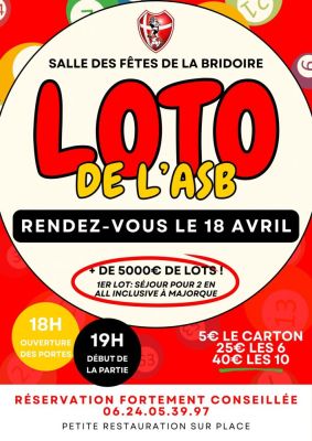Loto de l'ASB à La Bridoire