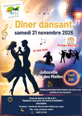 Diner dansant à Jullouville