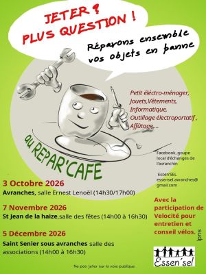 Répar'Café à Saint-Senier-sous-Avranches