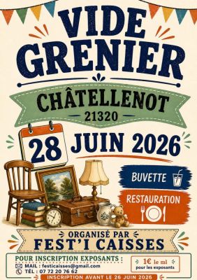 Festicaisses vide grenier à Châtellenot