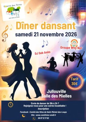 Dîner dansant à Jullouville