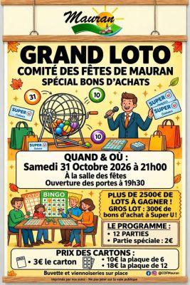 Grand loto à Mauran