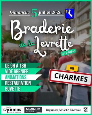 Braderie de la Levrette à Charmes